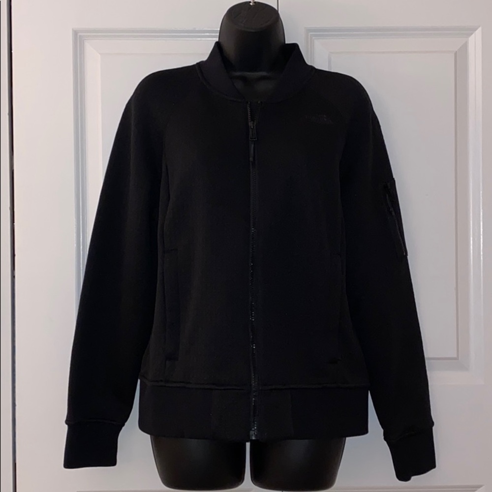 NWOT The North Face kelana black bomber jacket M